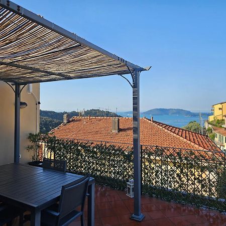 La Terrazza Sul Golfo Dei Poeti Con Vista Mare Daire Pitelli Dış mekan fotoğraf
