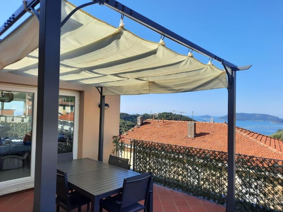 La Terrazza Sul Golfo Dei Poeti Con Vista Mare Daire Pitelli Dış mekan fotoğraf