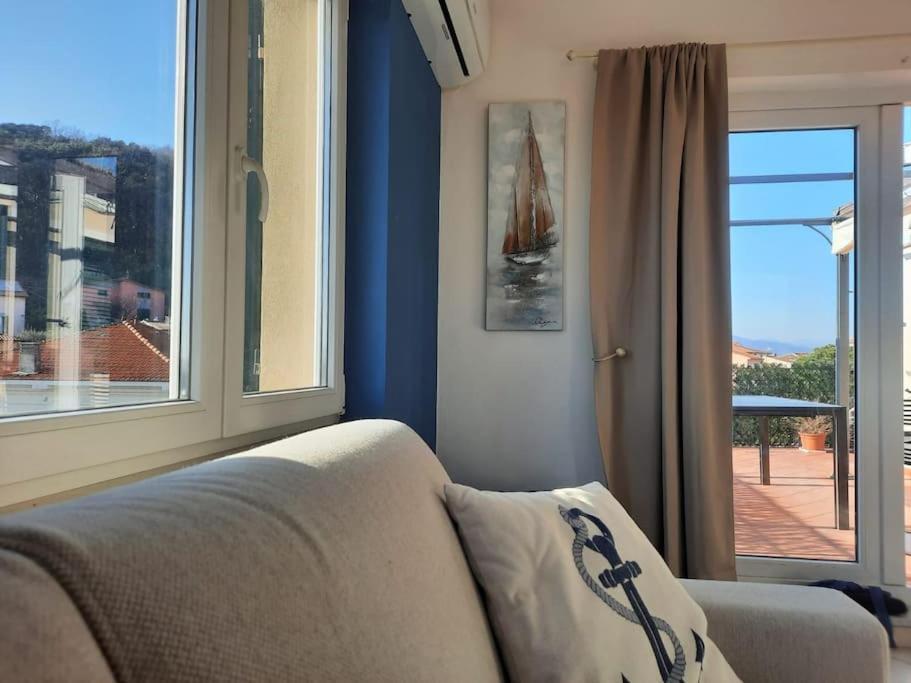 La Terrazza Sul Golfo Dei Poeti Con Vista Mare Daire Pitelli Dış mekan fotoğraf