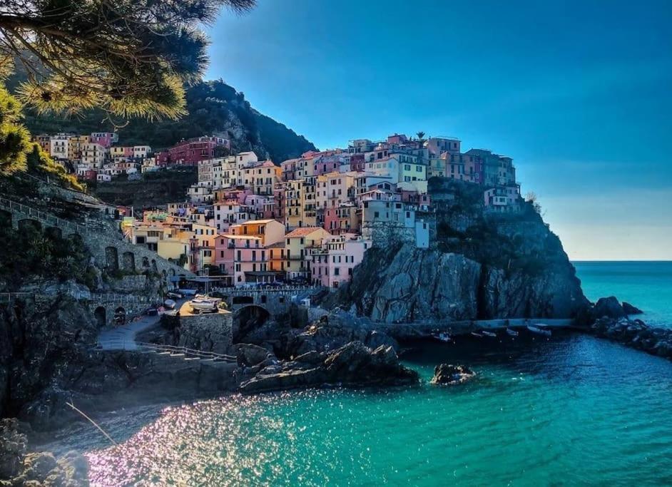 La Terrazza Sul Golfo Dei Poeti Con Vista Mare Daire Pitelli Dış mekan fotoğraf